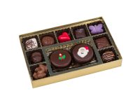 Christmas Oreo cookie and chocolate box
