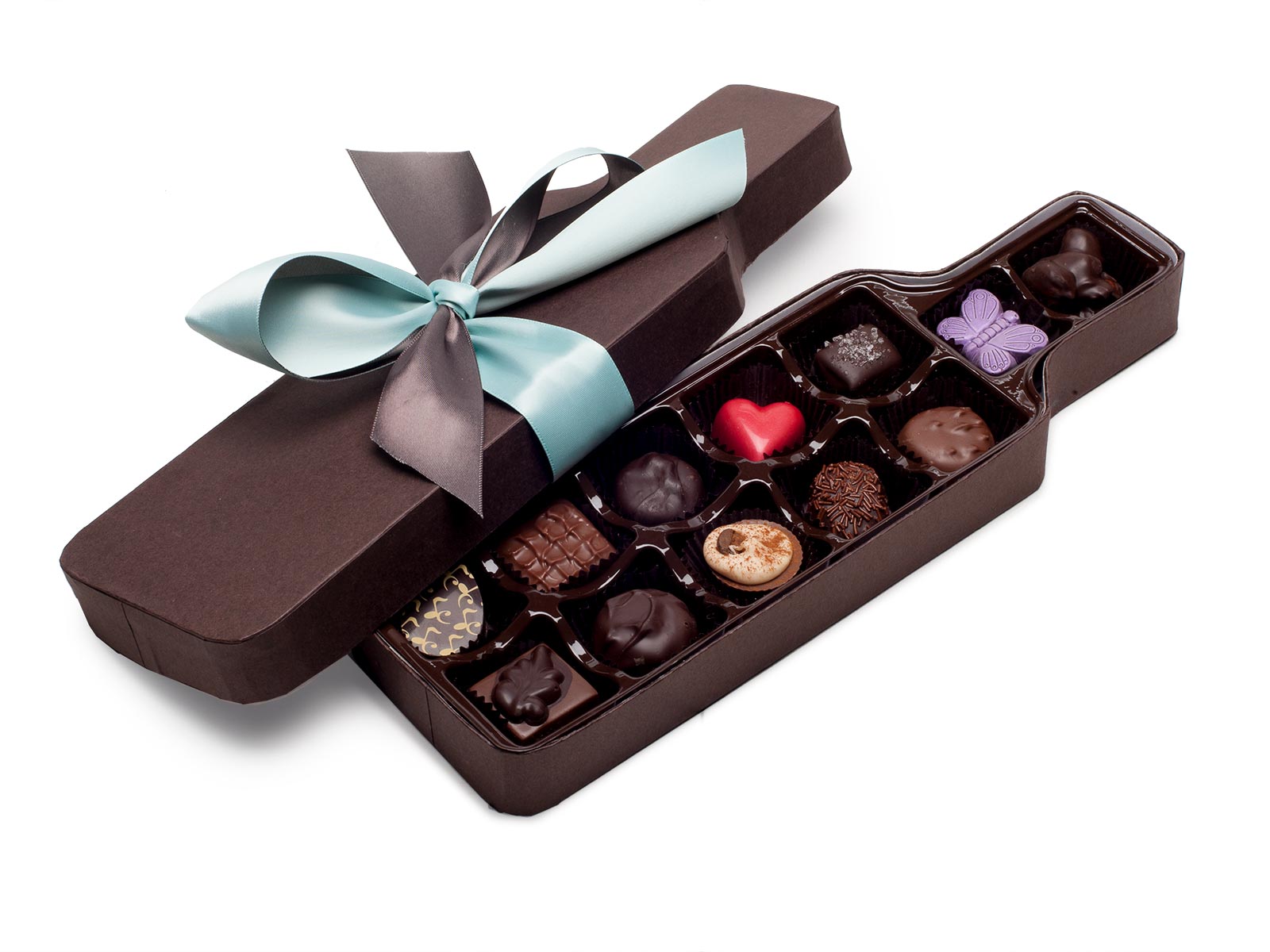 Wine Box Collection, Chocolates & Truffles, 12 pc.