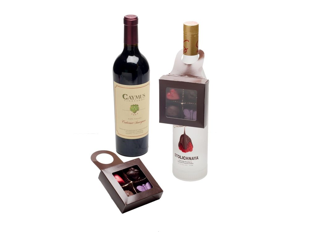 Wine Sampler Hanging Gift Box, 4 pc.
