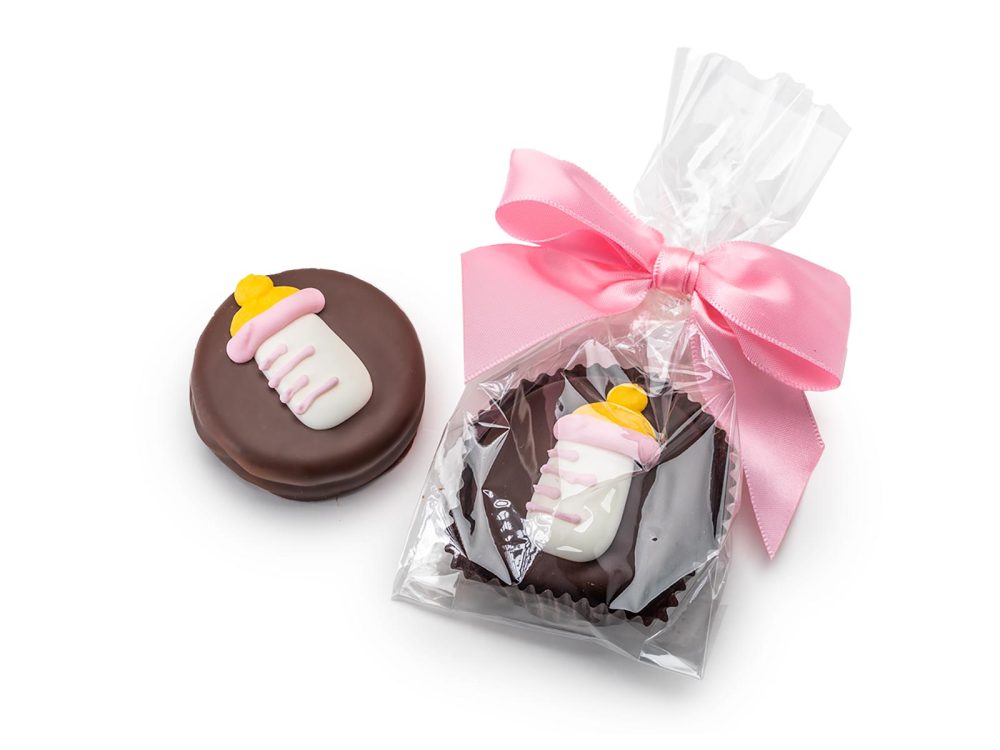 "It's a Girl!" Double Stuf Oreo Cookie Favor, 2 pc.