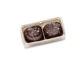 Dark Chocolate Dipped Salted Caramel Oreo, 2 Pc