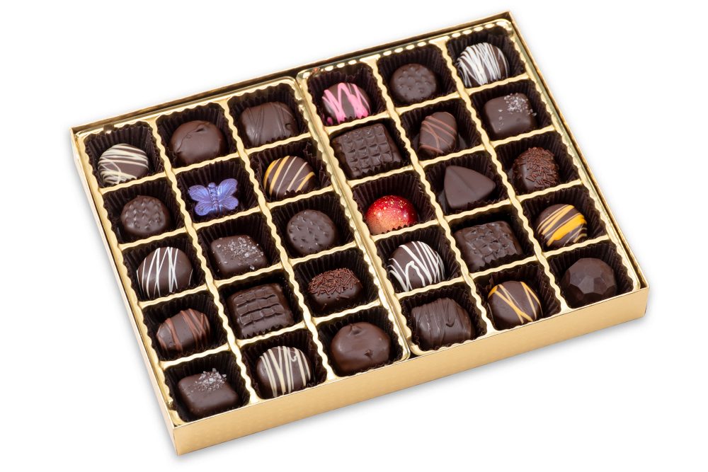 Dark Chocolate Signature Gift Box, 30 pc.