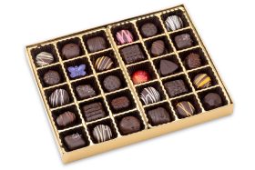 Dark Chocolate Signature Gift Box, 30 pc.