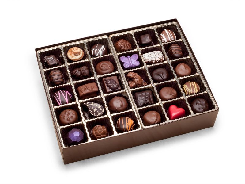 60 piece chocolate gift box