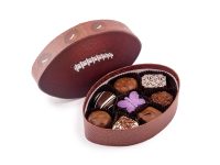 football chocolate box