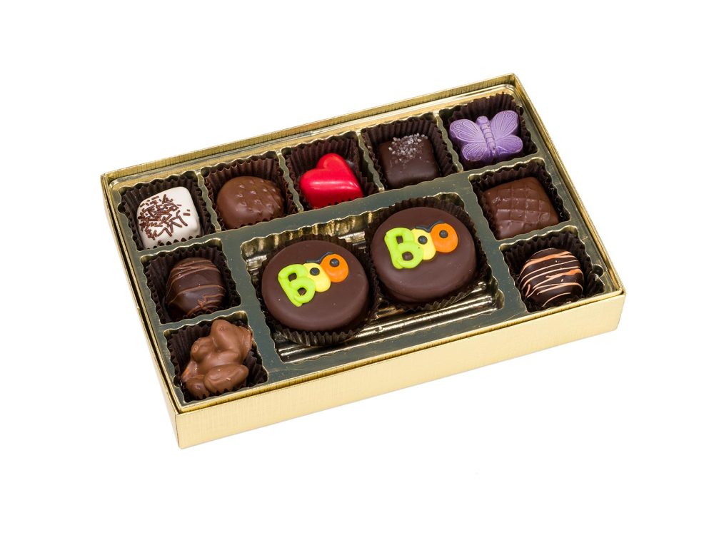 Chocolate and Cookies Halloween Box, 11 pc.