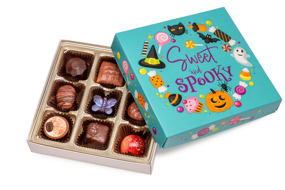 Sweet and Spooky Halloween Assorted Box, 9 pc.