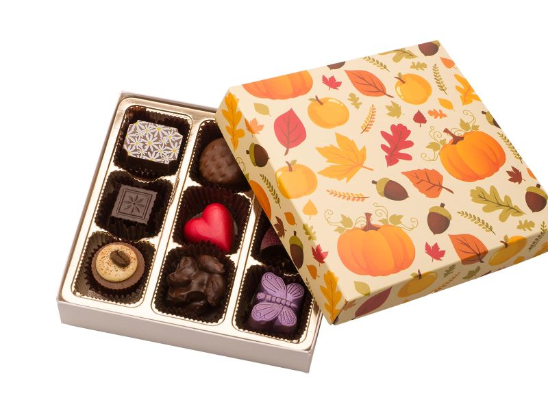 Autumn chocolate Box