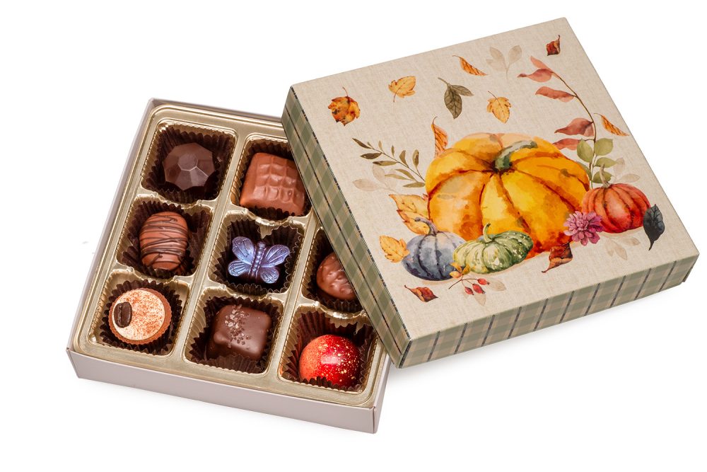 Harvest Pumpkin Assorted Box 9 pc