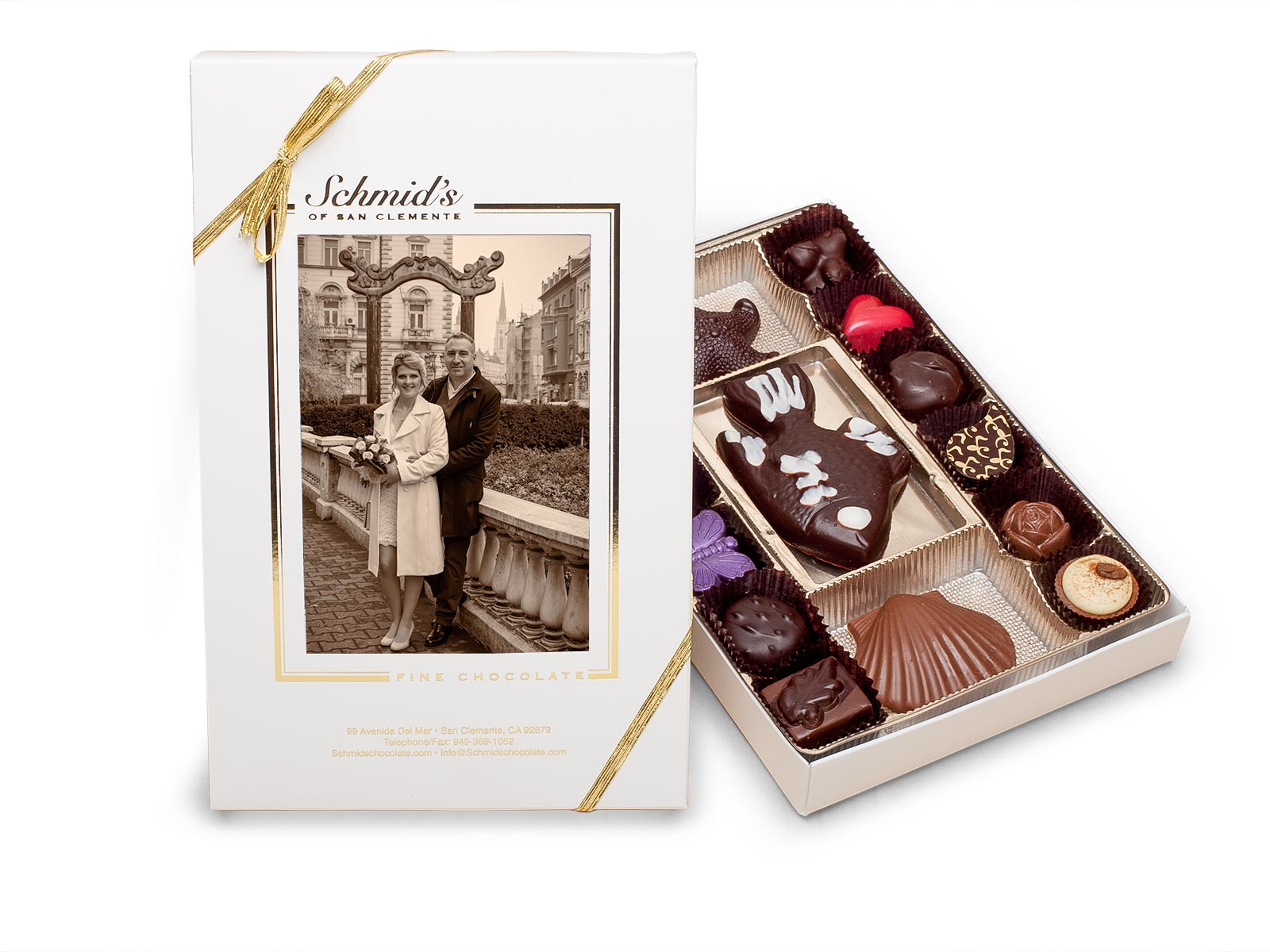 Buy our beloved chocolate photo gift box at