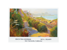 Beach Trail Morning Art Gift Box