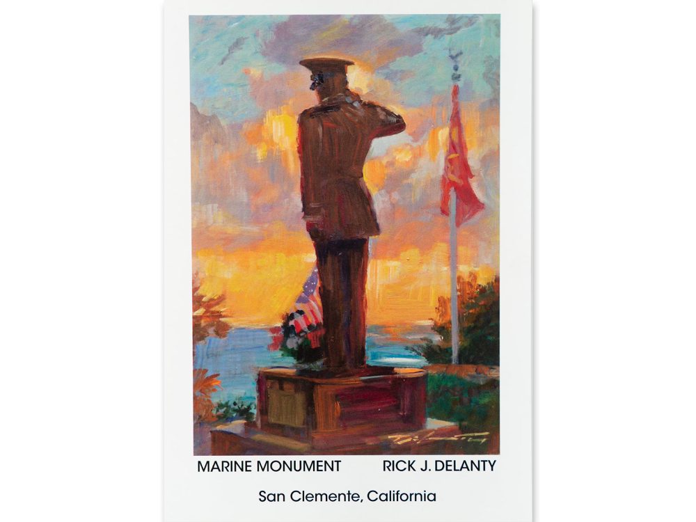 Marine Monument Art Gift Box