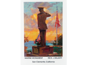 Marine Monument Art Gift Box