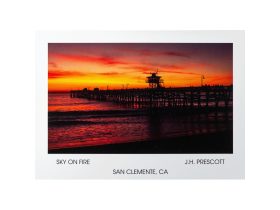 Sky on Fire Art Gift Box
