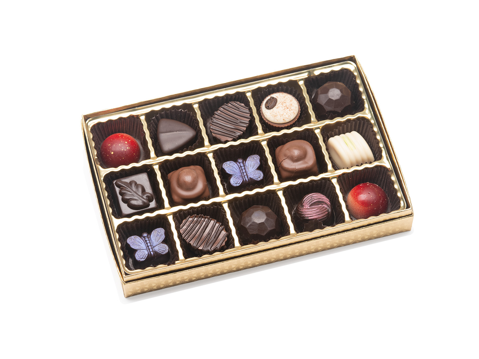 Truffle Assortment Signature Gift Box, 15 pc.